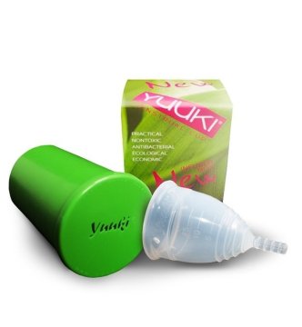 Yuuki Menstrualna skodelica Yuuki Mehka - velika - vključno s sterilizacijsko skodelico