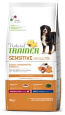 Sensitive No gluten Adult M/M briketi za odrasle pse, losos, 12 kg