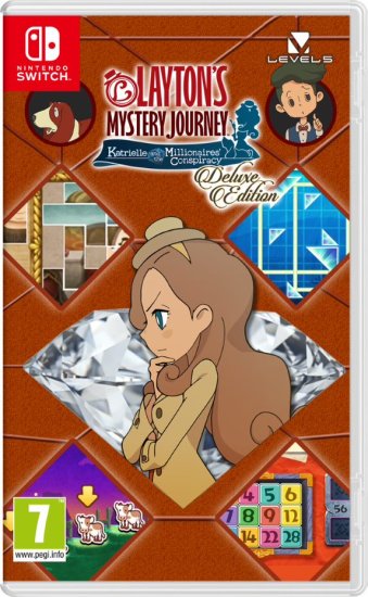 Nintendo Layton's Mystery Journey: Katrielle and the Millionaires' Conspiracy igra, DeluxeEdition, Switch