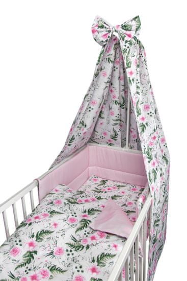 COSING Comfort, 4-delni set posteljnine, cvetlični vzorec