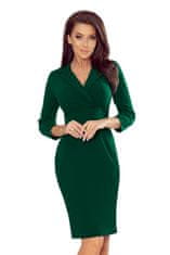 Numoco Ženska mini obleka Kelly zelena S