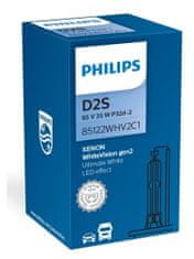 Philips WhiteVision Gen2 avtožarnica, D2S, 85V, 35W, P32D-2C1 (85122WHV2C1) - Odprta embalaža