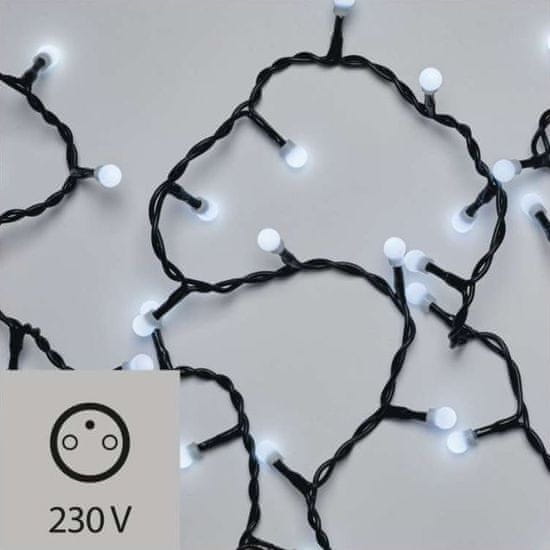 Emos božična razsvetljava, češnje, 200 LED, 10 m, IP20, hladno bela