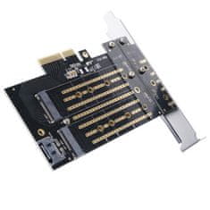 Orico PDM2 SSD adapter, M.2 NVMe/SATA v PCIe 3.0 x4