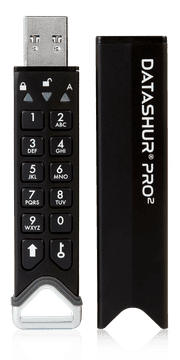 iStorage datAshur Pro2 varni USB ključ, 64 GB