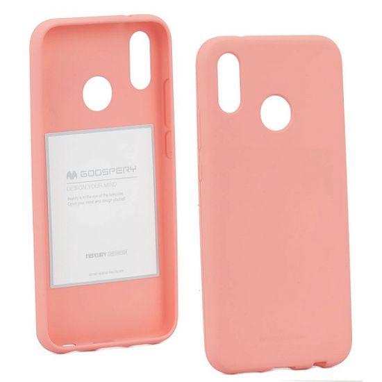 Goospery Soft Feeling ovitek za Huawei P20 Lite, silikonski, roza