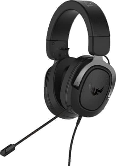 ASUS TUF Gaming H3 slušalke, črne - Odprta embalaža