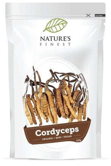 Nature's finest Bio Cordyceps v prahu, 125 g
