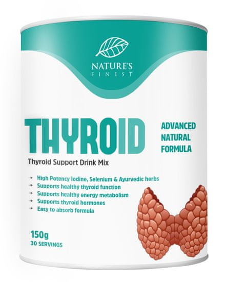 Nature's finest Thyroid Support Drink Mix napitek, 150 g