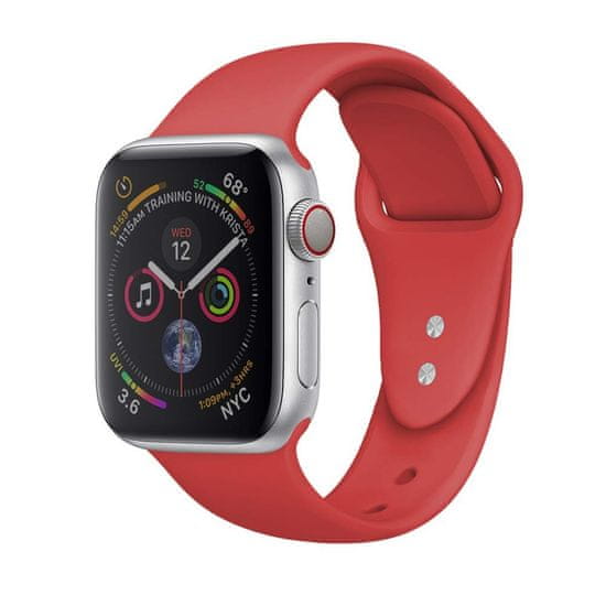MAX nadomestni pašček za Apple Watch, 40 mm, MAS02, rdeč