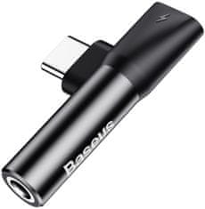 BASEUS  CATL41-01 adapter tip-c + 3.5 mm jack - odprta embalaža