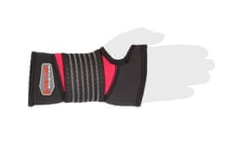 POWER SYSTEM Zapestni trak Neo Wrist Support črna rdeča S/M