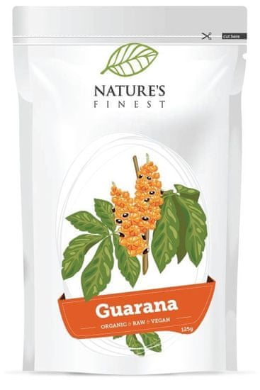 Nature's finest Bio guarana v prahu, 125 g