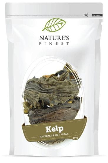 Nature's finest Kelp rjava alga v prahu, 250 g
