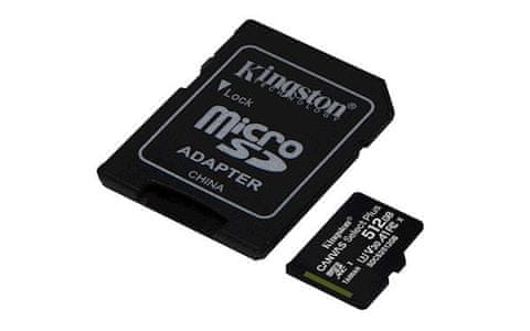 Kingston Canvas Select Plus spominska kartica 512 GB