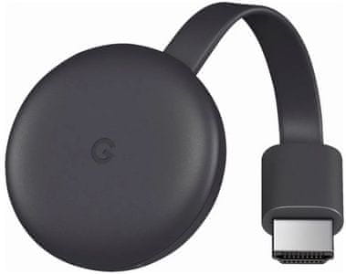 Google Chromecast 3 full HD pretakanje iz interneta OS android iOS mac Windows hdmi microUSB wifi internet enostaven za namestitev glasovnI in mobilnI nadzor