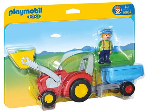 Playmobil 6964 traktor s prikolico