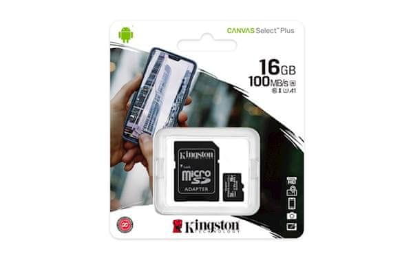 Kingston Canvas Select Plus microSD 16GB