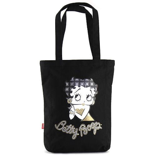 Betty Boop Nakupovalna torba , Črna