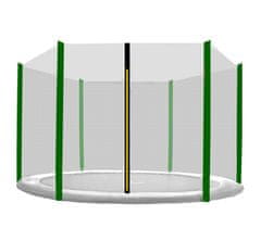 Aga Zaščitna mreža 430 cm za 6 palic Črna mreža/ temno zelena
