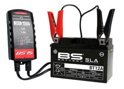 BS-Battery BS15 polnilec in vzdrževalec za akumulatorje