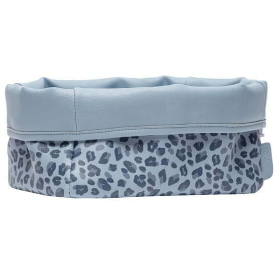 Bebe-jou Leopard Blue tekstilna košara za otroške pripomočke