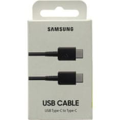 Samsung EP-DA705BBE podatkovni kabel USB-C na USB-C, črn, 1 m