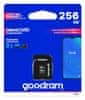 GoodRam spominska kartica microSD 256GB 100MB/s + SD adapter (500308)