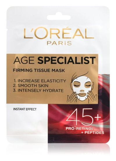 Loreal Paris Age Specialist 45+ maska v robčku