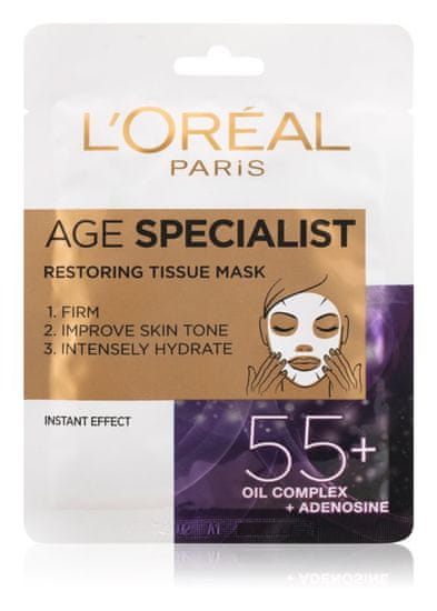 Loreal Paris Age Specialist 55+ maska v robčku