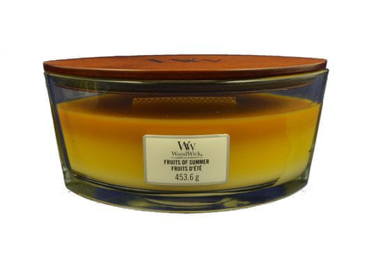 Woodwick Fruits of Summer Trilogy Hearthwick Candle dišeča sveča, 453,6 g