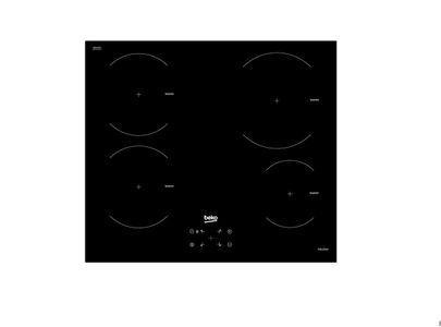 Beko indukcijska plošča HI164400ATB