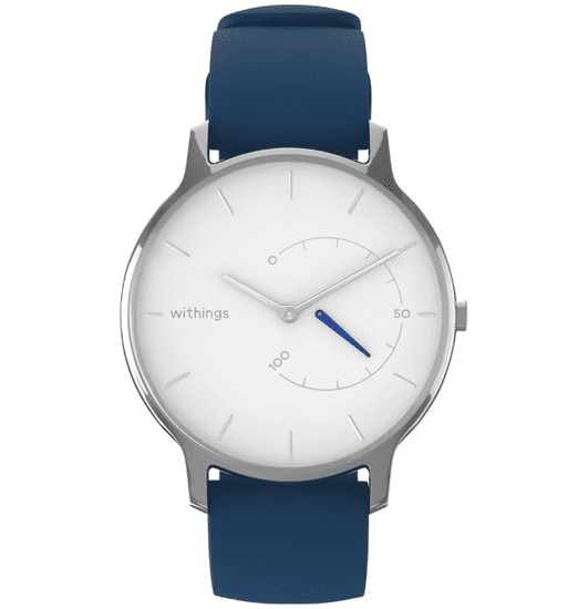 Withings Move Timeless Chic pametna ura, bela/srebrna