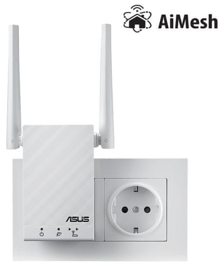 ASUS ojačevalec WiFi signala RP-AC55, Dual Band, AC1200