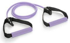 Gymstick Pro Exercise Tube elastika z ročaji, vijolična, Strong
