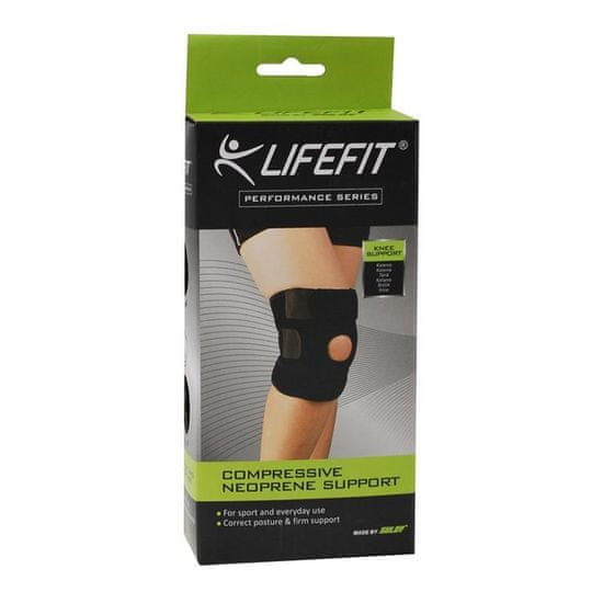 LIFEFIT opornica za koleno, celotna, odprta, z ojačitvijo - Odprta embalaža
