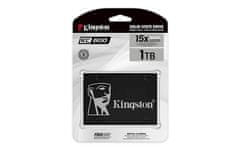 Kingston KC600 SSD disk, 1024 GB, 550/520 MB/s, SATA 3.0, 3D TLC (SKC600/1024G)