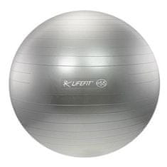 LIFEFIT gimnastična žoga Antiburst - 55 cm, siva