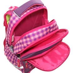 Target Ciljni nahrbtnik šole, Čarobni vrt, roza barve