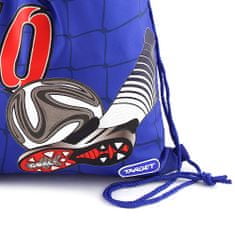 Target Ciljna športna torba, Cilj 10, nogometni čevelj z žogo, modre barve