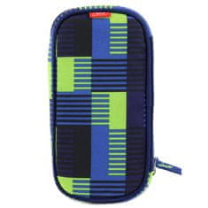 Target Šolska škatla za svinčnike brez refill, Kompaktna, rumeno-modra z vzorcem