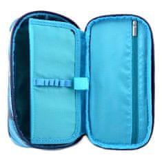 Target Šolska škatla za svinčnike brez refill, Kompaktna, modra z vzorcem