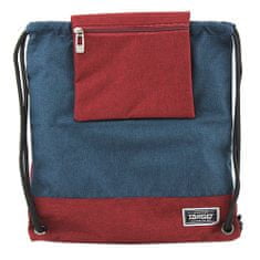 Target Ciljna športna torba, Z žepom, rdeče-modre barve
