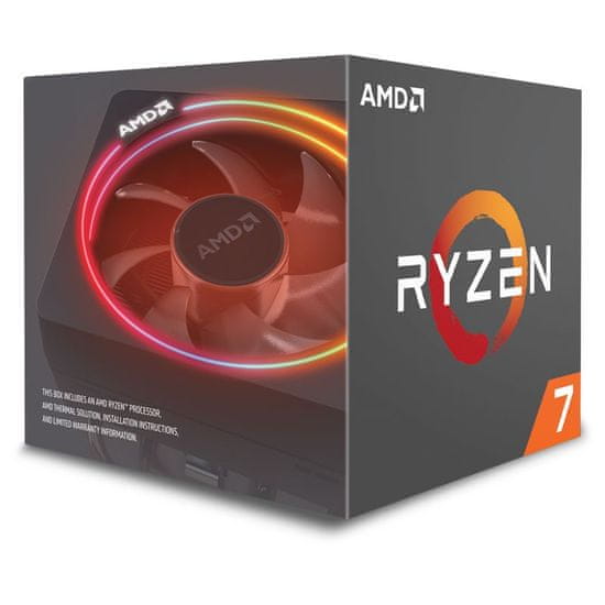 AMD procesor Ryzen 7 2700X s hladilnikom Wraith Prism LED (YD270XBGAFBOX)