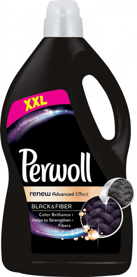 Perwoll pralni gel Renew Advanced Black, 3,6 l, 60 pranj - Odprta embalaža