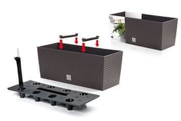 Kaxl Samozalivalni cvetlični lonec-box 17l RATO CASE Barva: Antracit DRTC500-S433