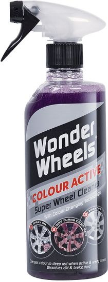 Wonder Wheels aktivno čistilo za platišča, 600 ml