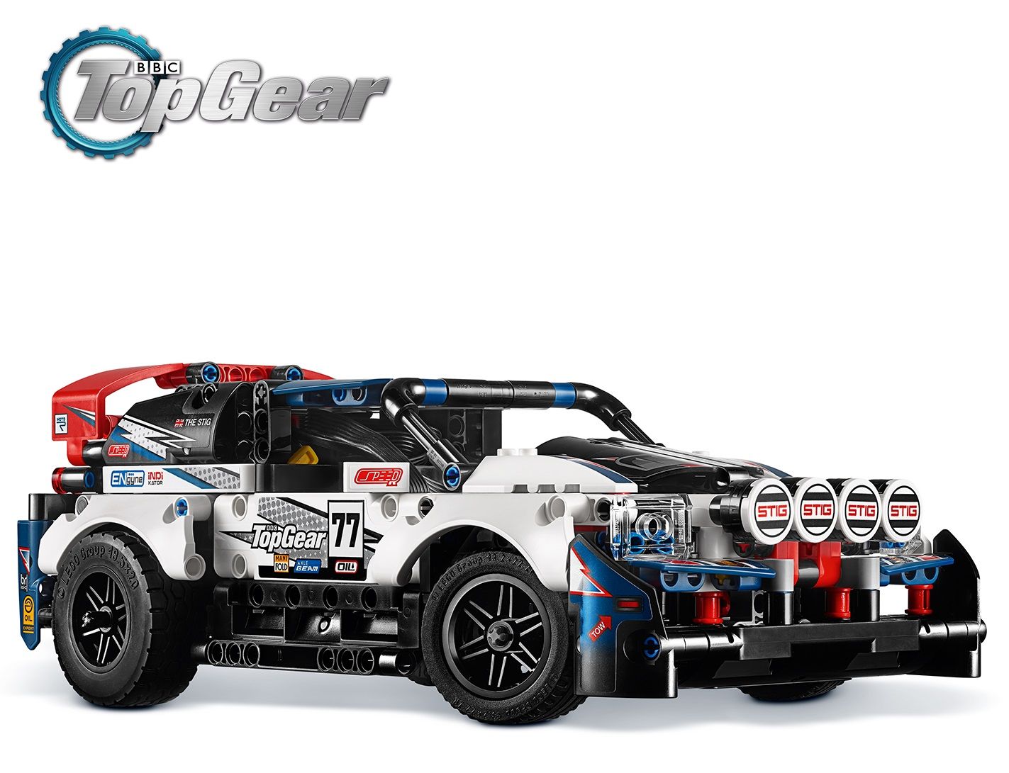 LEGO Technic 42109 RC Top Gear tekmovalni avto mimovrste=)