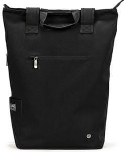 pkg liberty laptop backpack (PKG-LIBE-BK01BK) stransko odpiranje odporna tkanina organizacija žepov žep za steklenico