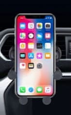 Omega Ouchavs držalo za pametni telefon, za v avto, črno - Odprta embalaža